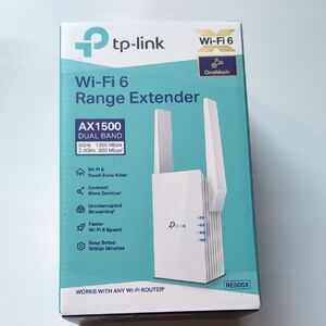 TPlink Wifi 6 Range Extender AX1500
